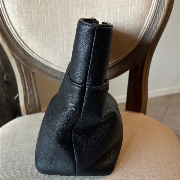 Michael Kors Black Tote with Gold Accents - Picture 4 of 16